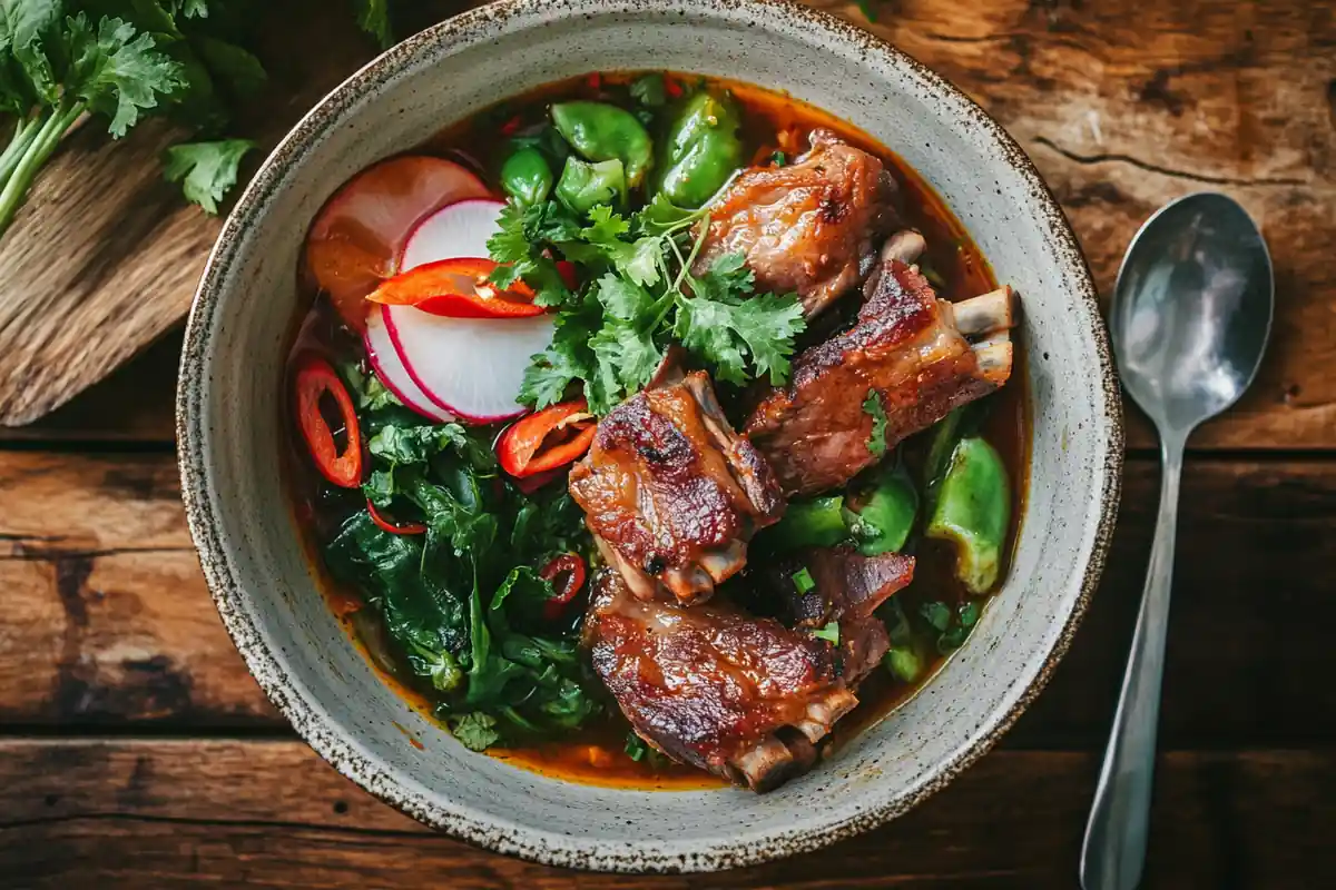 u6185574297 A beautifully plated bowl of Pork Sinigang with t 1b6f0657 ef7d 4e8b 9b70 8976f7131e42 0 www.noryrecipes.com