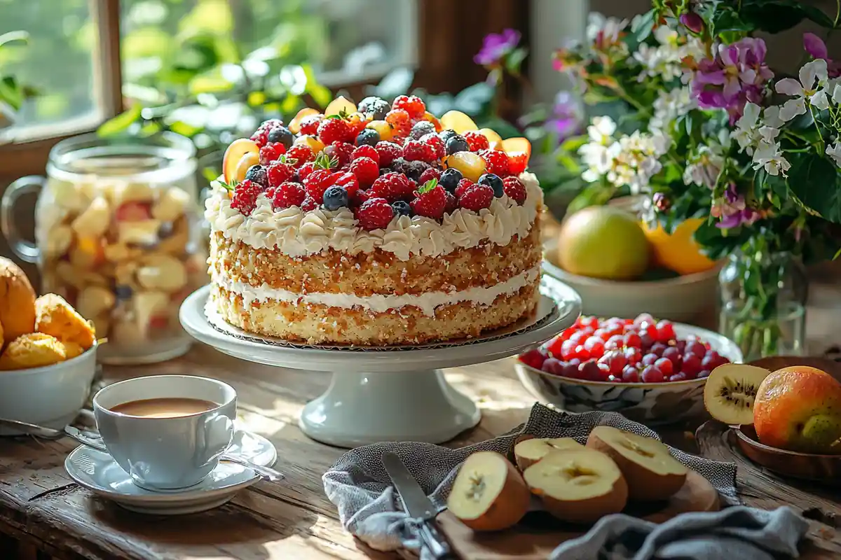 What Flavors Go Well with Almond Cake