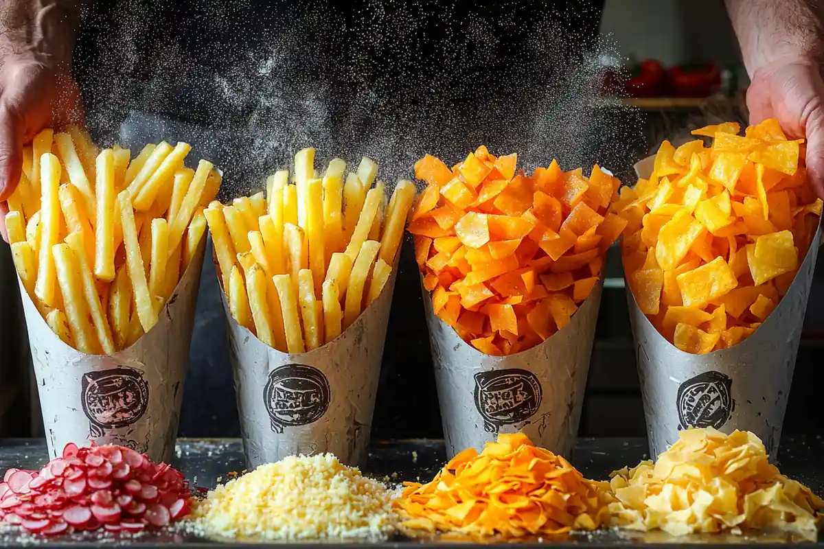 Potato Corner Franchise – flavored fries in branded cups