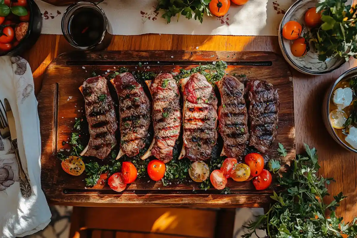flap meat steak uses – sliced grilled flap meat steak on a cutting board