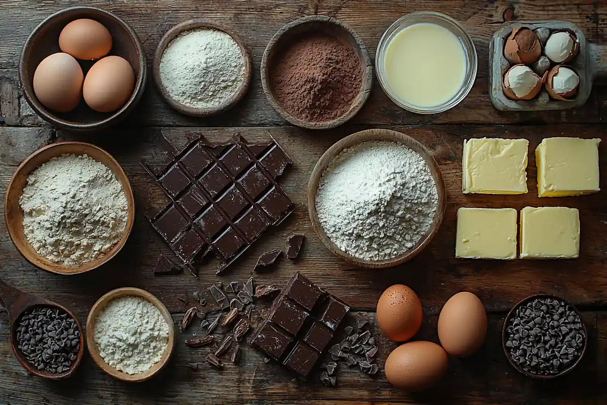 What Are the Ingredients of Chocolate Cakes