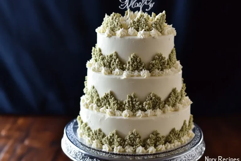 Wedding Cake Strain – dense, frosty cannabis buds with orange pistil