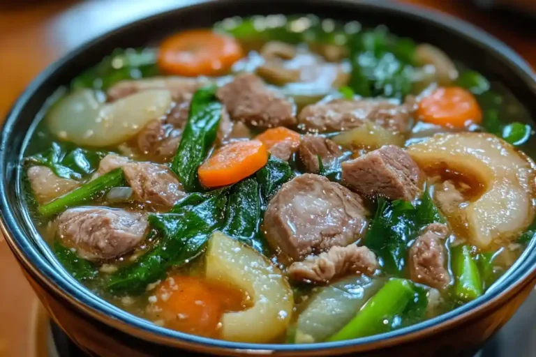 What Ingredients of Sinigang Are Mentioned