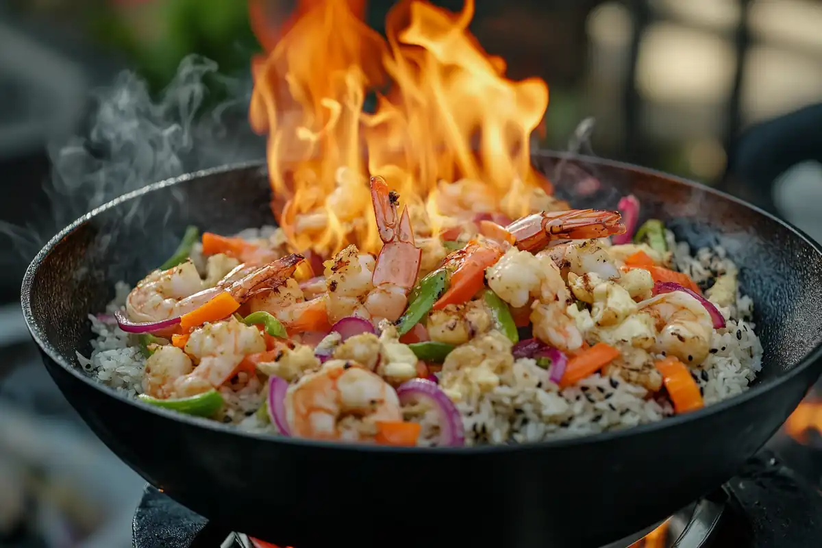 u6185574297 A chef style outdoor hibachi scene with a Blacks e6fd3e6d f09c 490a 8f2d 91b8e1dbde95 1 www.noryrecipes.com