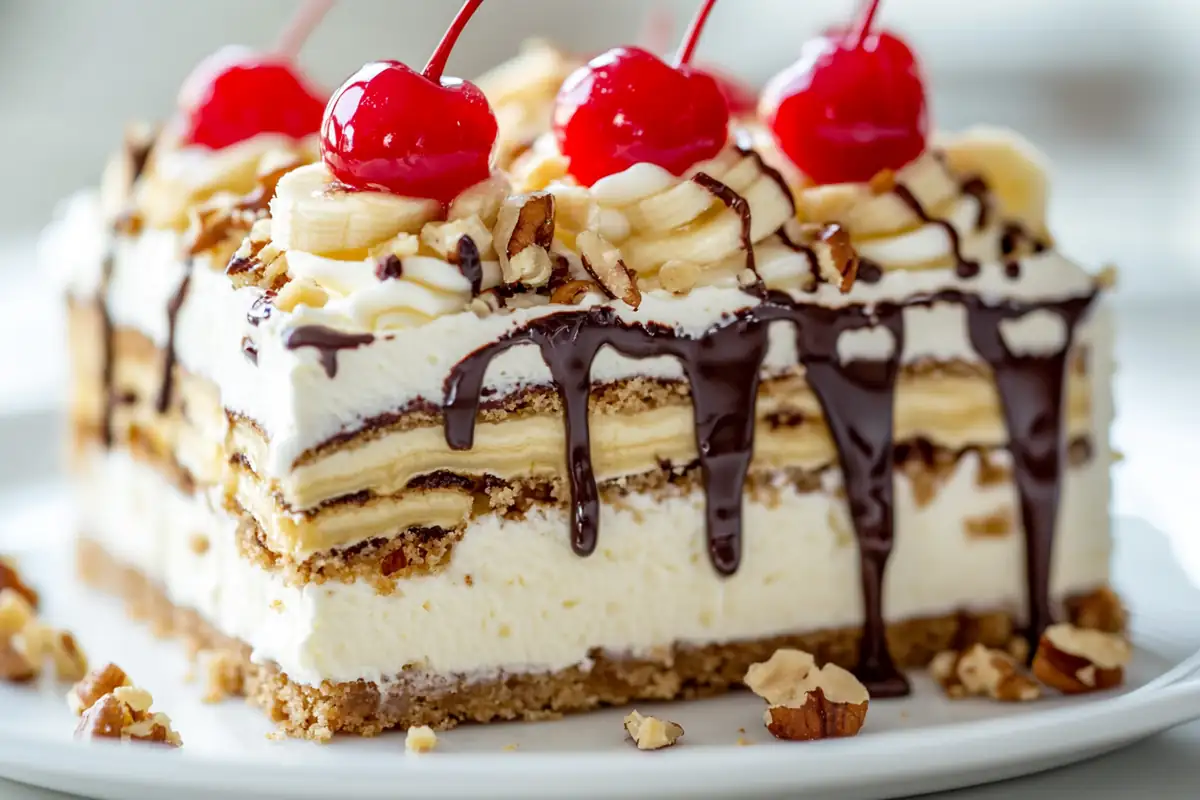 Banana Split Cake Recipe