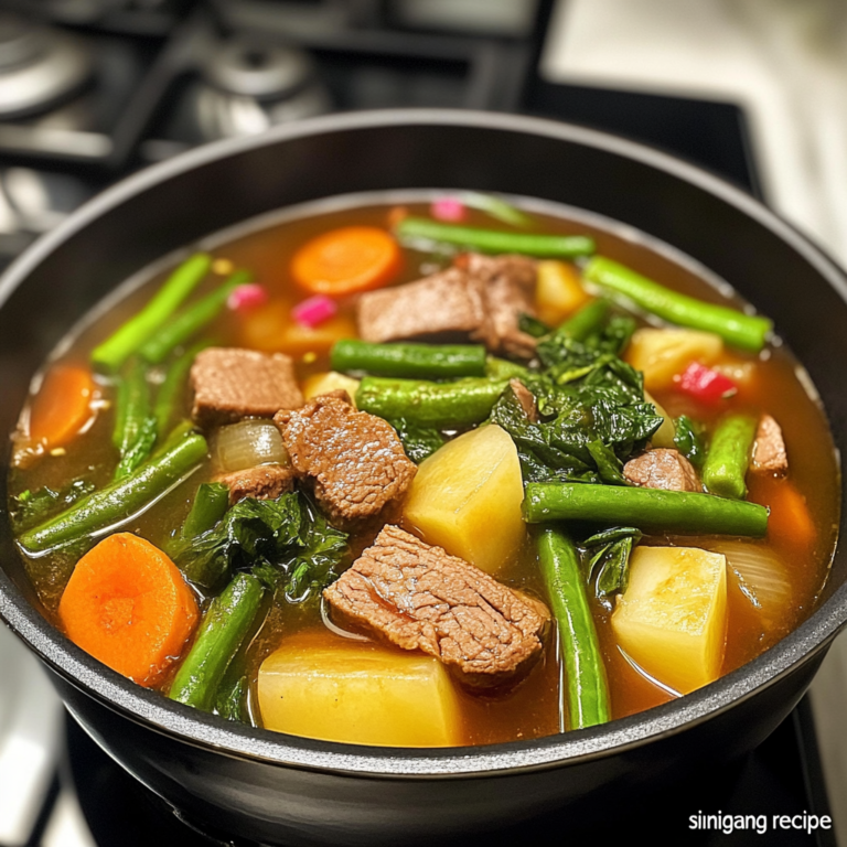 Sinigang Recipe