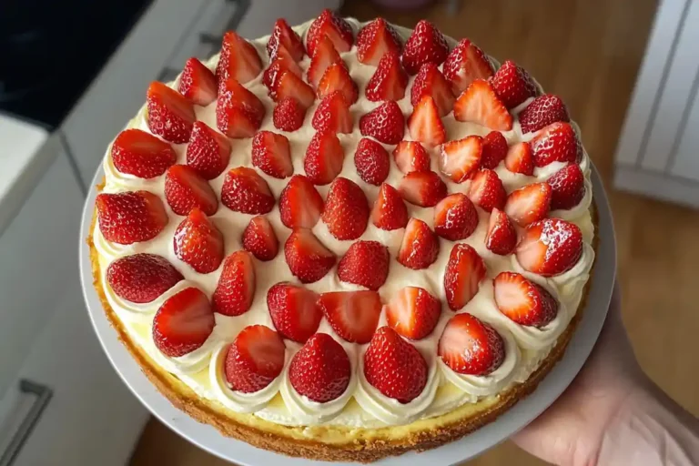 What Is Strawberry Cheesecake Made Of
