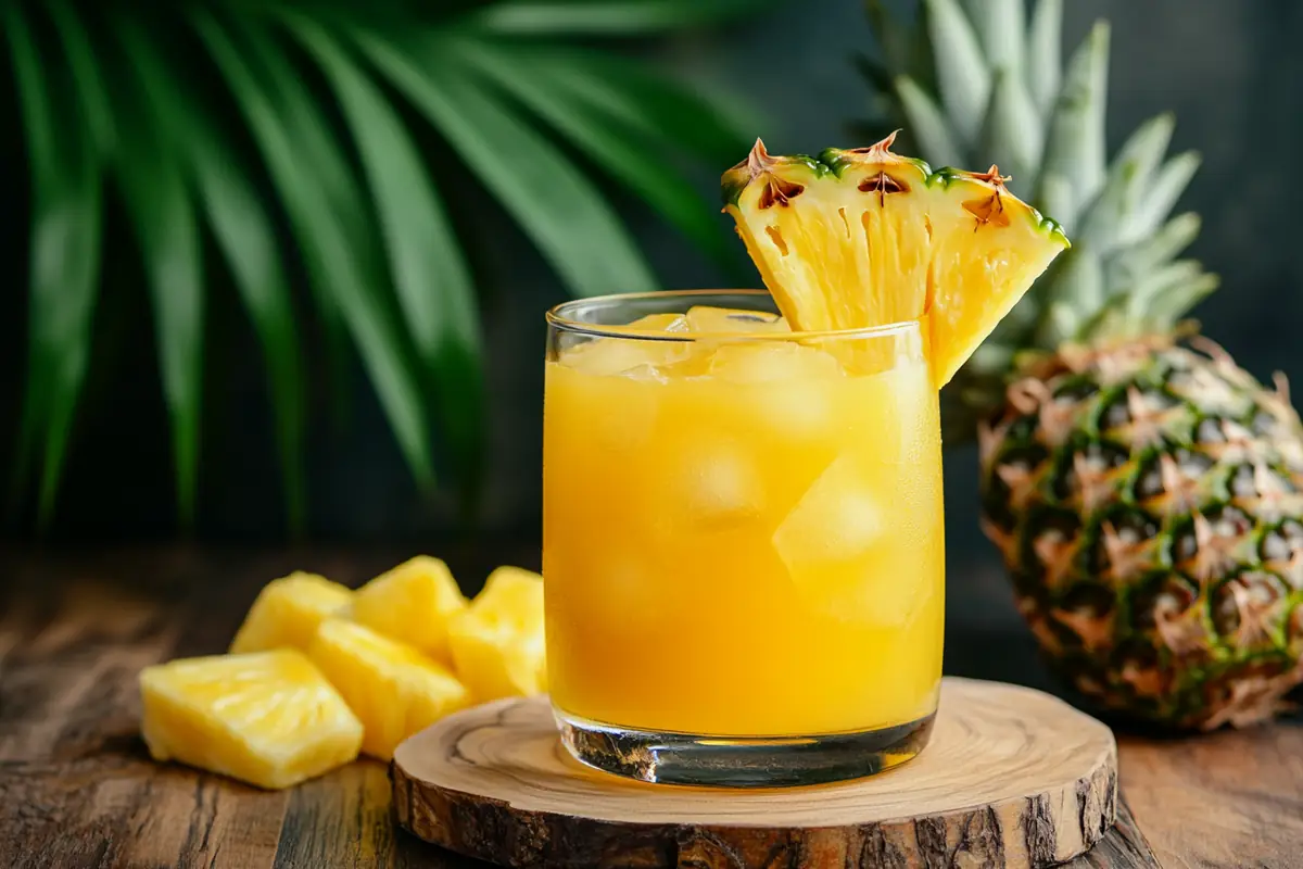 u6185574297 A refreshing glass of fresh pineapple juice with ff4b1edf 8ab4 46e5 a184 3be766833e94 1 www.noryrecipes.com