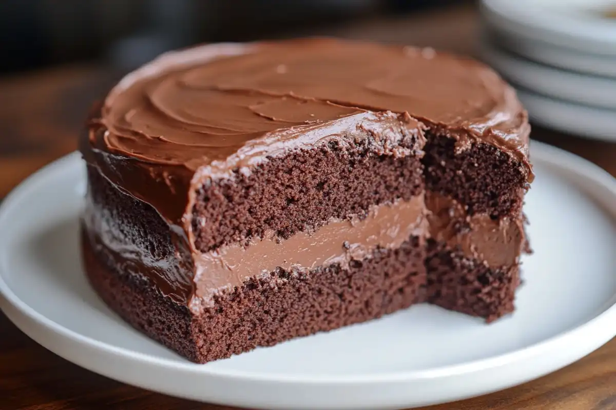 Easy Hellmann’s Chocolate Mayonnaise Cake