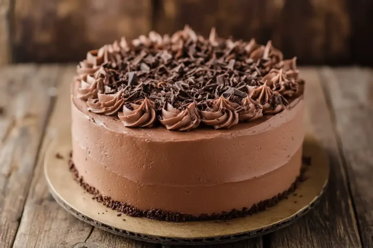 Hellmann’s chocolate mayonnaise cake with frosting