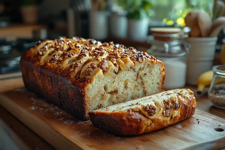The Best Banana Bread Recipe with 2 Bananas